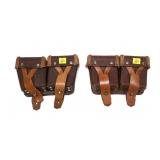 2- Military ammo pouches -x2 pouches