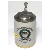 WWII German beer stein, dated 1938