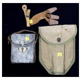 Vintage military Zeiss optic case and WWII