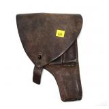 Vintage dual magazine pistol holster, unknown