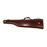 Vintage hard leather gun case