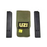 Lot, 2 UZI 30 Rd. Mags & Pouch (NOT NYS
