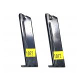 Lot, 2 Colt Woodsman .22 LR magazines