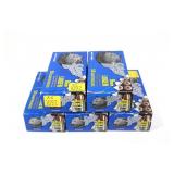 5- Boxes 9mm Luger 145-grain HP cartridges, silver