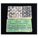 Vintage box of Winchester No. 22 Short cartridges