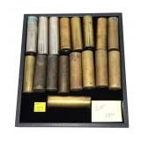 Lot, Winchester 10 and 12 Ga. brass shotgun