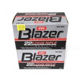 2- Bricks of 500 each Blazer .22 LR cartridges,