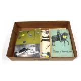 Lot, military reference guides and auction