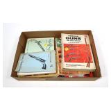 Lot, gun books, magaiznes, German, reference