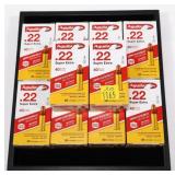10- Boxes of .22 LR cartridges, 50 per box -x10