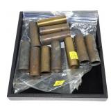 Lot, 11 UMC 10 Ga. brass shells
