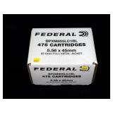 Box of 475 Rds. 5.56x45mm 62-grain FMJ
