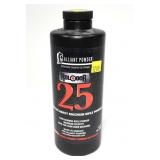 1 lb. bottle 25 Heavy magnum rifle powder, full