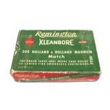 Vintage box of Remington .300 Holland & Holland
