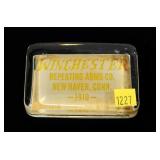 Vintage Winchester 1910 paperweight