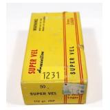 Box of 9mm Luger 112-grain JSP cartridges,