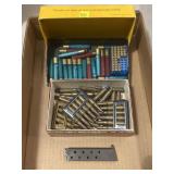 Lot: Magazine, .410 Shells and assorted Military