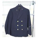 WWI/WWII Navy pea coat and shirt