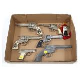 Lot, vintage cap pistols