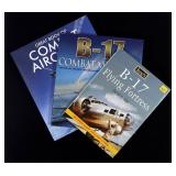Lot, hardcover B-17 books, 3 pcs.