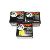 3- Boxes of 7.62x39mm 122-grain HP cartridges,