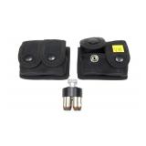 Lot, 4 .357 Mag speed loaders w/cases