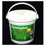 Bucket of Remington .22 LR hollow point