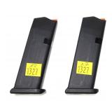 2- 9mm 10 Rd. magazines -x2 mags