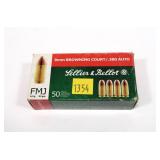 Box of .380 Auto 92-grain FMJ cartridges, 50 Rds.