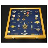 Collection of WWII Army/ Air Corps medals,