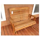 52" porch glider
