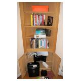 Lot, Books, puzzles, office supplies, pair of