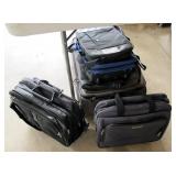 Lot- Luggage, includes double laptop cases
