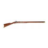 Percussion Full Stock Kentucky rifle, .45 Cal.,