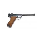 Mauser Luger S/42K Date 9mm semi-auto, 6"