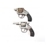2- H & R .32 Rimfire revolvers: Vest Pocket safety