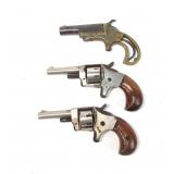 3- Spur trigger revolvers: Marlin .32 RF; American