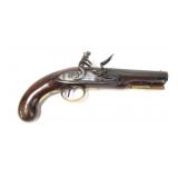 Webster Stovin flintlock pistol, .69 Cal. 6"