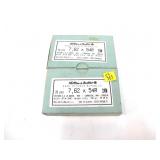 2- Boxes of 7.62 x 54R 180-grain SP cartridges