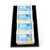 4- Bricks of 500 Biathlon .22 LR cartridges,
