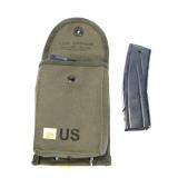 U.S. .30 Cal. Carbine pouch with four 30-round M1