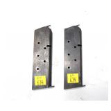 2- 1911 .45 Cal. magazines