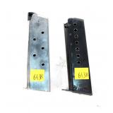 2- Magazines: 1911 45 and P.38 9mm