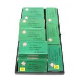 12- Boxes of Norinco 9x18mm cartridges, 50 rounds