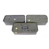 3- Sealed spam cans of 7.62x54R Mosin-Nagant
