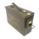 Metal ammunition can