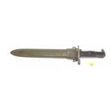 U.S. M1 knife/bayonet with M7 scabbard