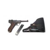 DWM Luger 1908 Military dated chamber "1910" 9mm