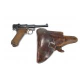 DWM Luger 1914 Miliatry 9mm semi-auto, 4"