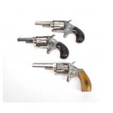3-Lee Arms spur trigger revolvers .32 Rimfires: